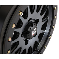 15x7 6/5.5 6+1 (+68mm) High Lifter HL24 Beadlock - Matte Dark Tint