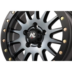 15x7 6/5.5 6+1 (+68mm) High Lifter HL24 Beadlock - Matte Dark Tint