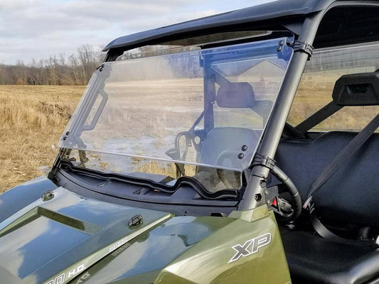 Polaris Ranger (Pro-Fit) Full Size Tilting Scratch Resistant Windshield