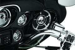 Kuryakyn Zombie Speaker Grills Chrome