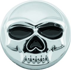 Kuryakyn Replacement Zombie Windshield Emblem Chrome