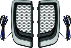 Kuryakyn Tracer Lower Fairing Grill Black