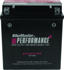 BikeMaster Battery - BTX20CH-BS