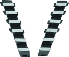 Kuryakyn Exhaust Port Fillers For Indian Black & Raw