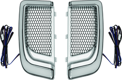 Kuryakyn Tracer Lower Fairing Grill Chrome