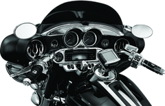 Kuryakyn Stereo Accent 96-13 FL Touring Models Chrome