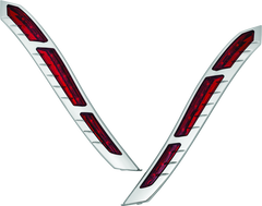 Kuryakyn LED Rear Fender Strip Lights For Indian Chrome