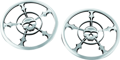 Kuryakyn Zombie Speaker Grill 14-Up Touring Chrome
