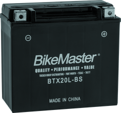 BikeMaster Battery - BTX20L-BS