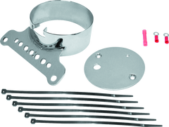 Bikers Choice 95-05 XL FXR Chrome Single Gauge Mount Replaces H-D 67053-95