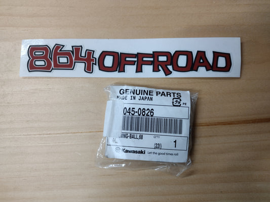 Kawasaki bearing 92045-0826