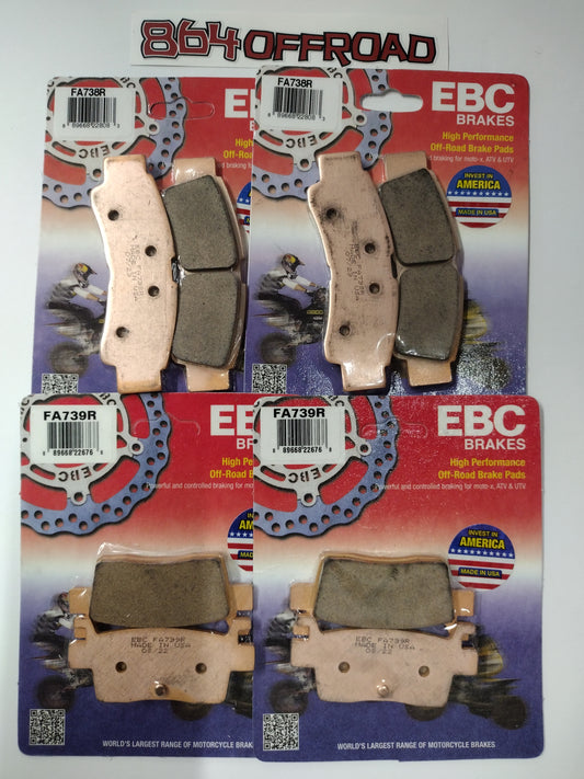 EBC "R" SERIES BRAKE PADS KRX1000