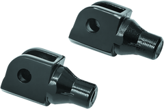 Kuryakyn Front Tapered Peg Adapter Gloss Black