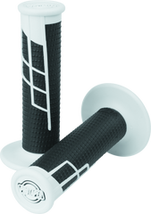 ProTaper Clamp-On 1/2 Waffle Grip - White/Black