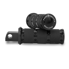 Performance Machine Footpegs XLS Rider - Black Ano