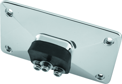Bikers Choice 55-99 Chrome Pyramid Lisence Plate Bracket 3 Bolt Style