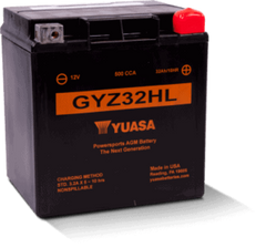Yuasa GYZ32HL High Performance Maintenance Free AGM 12-Volt Battery