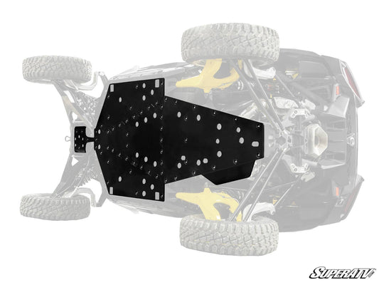 A SUPERATV PRODUCT CAN-AM MAVERICK R FULL SKID PLATE