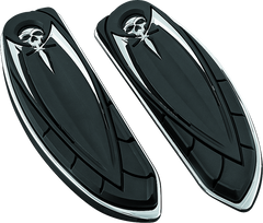Kuryakyn Zombie Driver Floorboard Cover Chrome