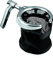 Kuryakyn Mesh Basket Universal Drink Holder Perch Mount Chrome