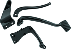 Bikers Choice 06-17 Dyna 2 Inch Extended Mid Control Kit Black