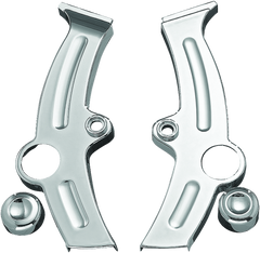 Kuryakyn Boomerang Frame Covers For 00-07 Softail Chrome