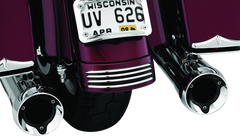Kuryakyn Rear Fender Accents FLHX & FLTR Models Chrome
