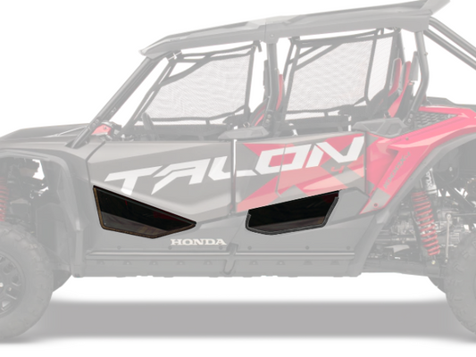 Honda Talon-4 Tinted Lower Door Inserts
