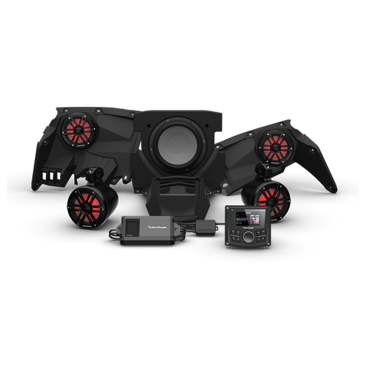 Rockford Fosgate Canam x3 Stage 4 audio kit