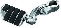 Kuryakyn Tour-Tech Cruise 4in Mount Arm With Dually ISO Pegs 1-1/4in Clamp Chrome