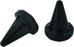 Kuryakyn Stiletto End Caps Grips Black