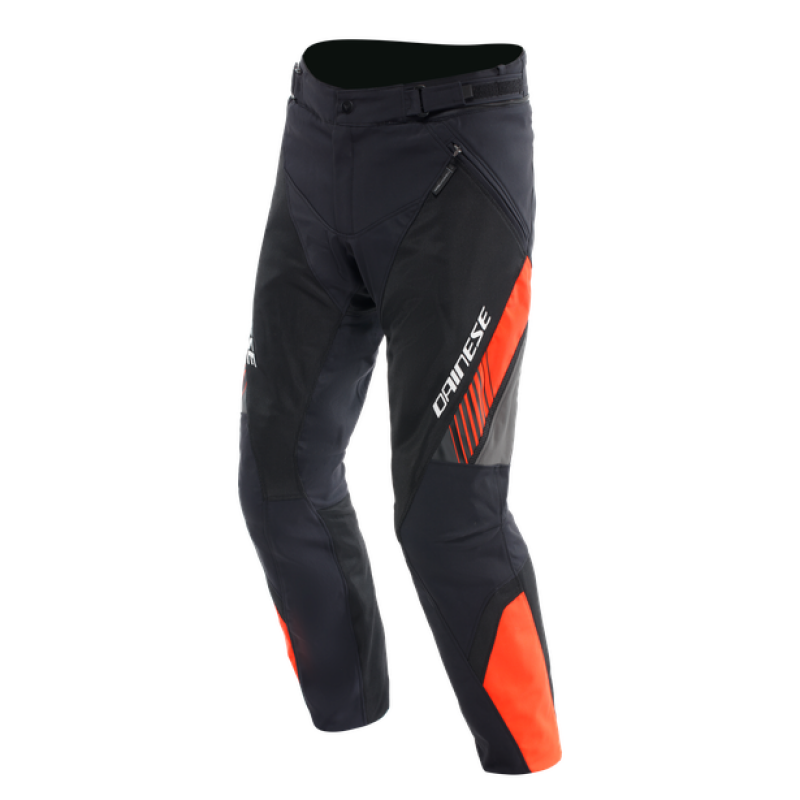 Dainese Drake 2 Air Absoluteshell Pants Black/Red Fluorescent Size - 44