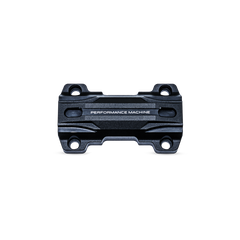 Performance Machine Phatbar & Riser Gauge Relocation Adapter - Black Ops