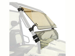 Polaris Ranger (Round Tube) Full Size Tilting Scratch Resistant Windshield