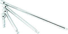 BikeMaster 4-pc 1/4in Wobble Extention Bar Set