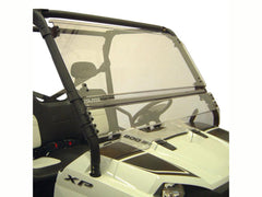 Polaris Ranger (Round Tube) Full Size Tilting Scratch Resistant Windshield