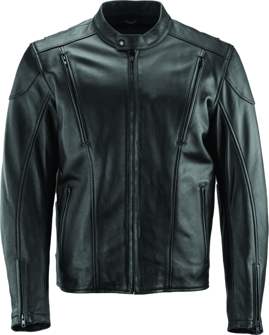 Kuryakyn Leather By River Road Race Leather Jacket Black - Medium