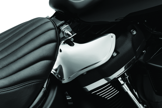 Kuryakyn Saddle Shields Heat Deflectors 18-Up Softail Models Smoke