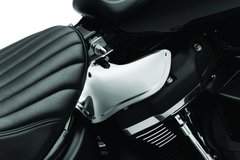 Kuryakyn Saddle Shields Heat Deflectors 18-Up Softail Models Smoke