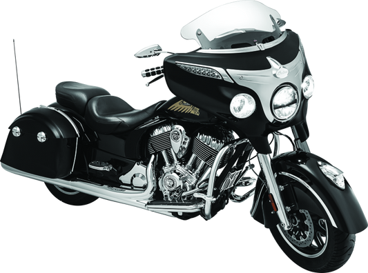 Kuryakyn Saddlebag Top Trim Indian Chrome