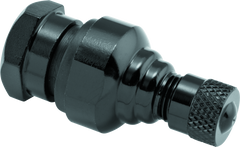 BikeMaster Valve Stem Aluminum 11.3mm Pair - Black