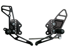 Vortex Racing Rearsets Replacement Rear Set- Black