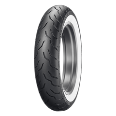 Dunlop American Elite Bias Front Tire - MT90B16 M/C 72H TL  - Wide Whitewall