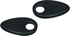 Kuryakyn Fender Strut Cover Plates Gloss Black
