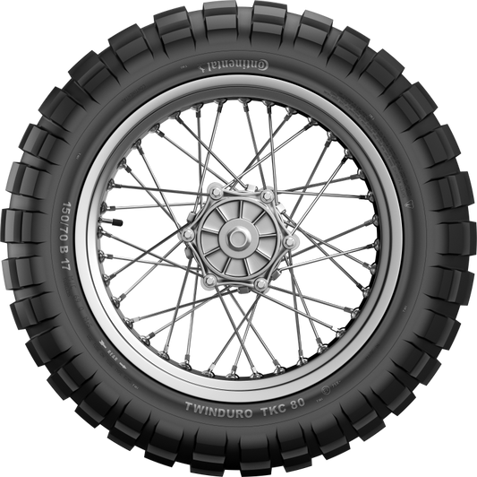 Continental TKC 80 Twinduro M+S - 120/90-18 M/C 65R TL Rear