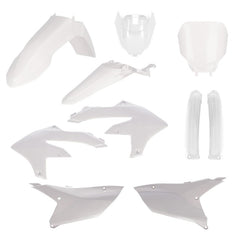 Acerbis 2024 Yamaha YZ250F/ 23-24 YZ450F/FX (w/Tank Cover) Full Plastic Kit - White