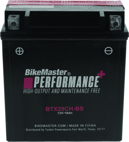 BikeMaster Battery - BTX20CH-BS