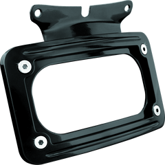 Kuryakyn Curved License Plate Mount Black