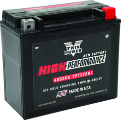 Twin Power YTX-20HL High Performance Battery Replaces H-D 65989-97A Made in USA 310 CCA