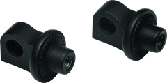 Kuryakyn Splined Peg Adaptors Satin Black